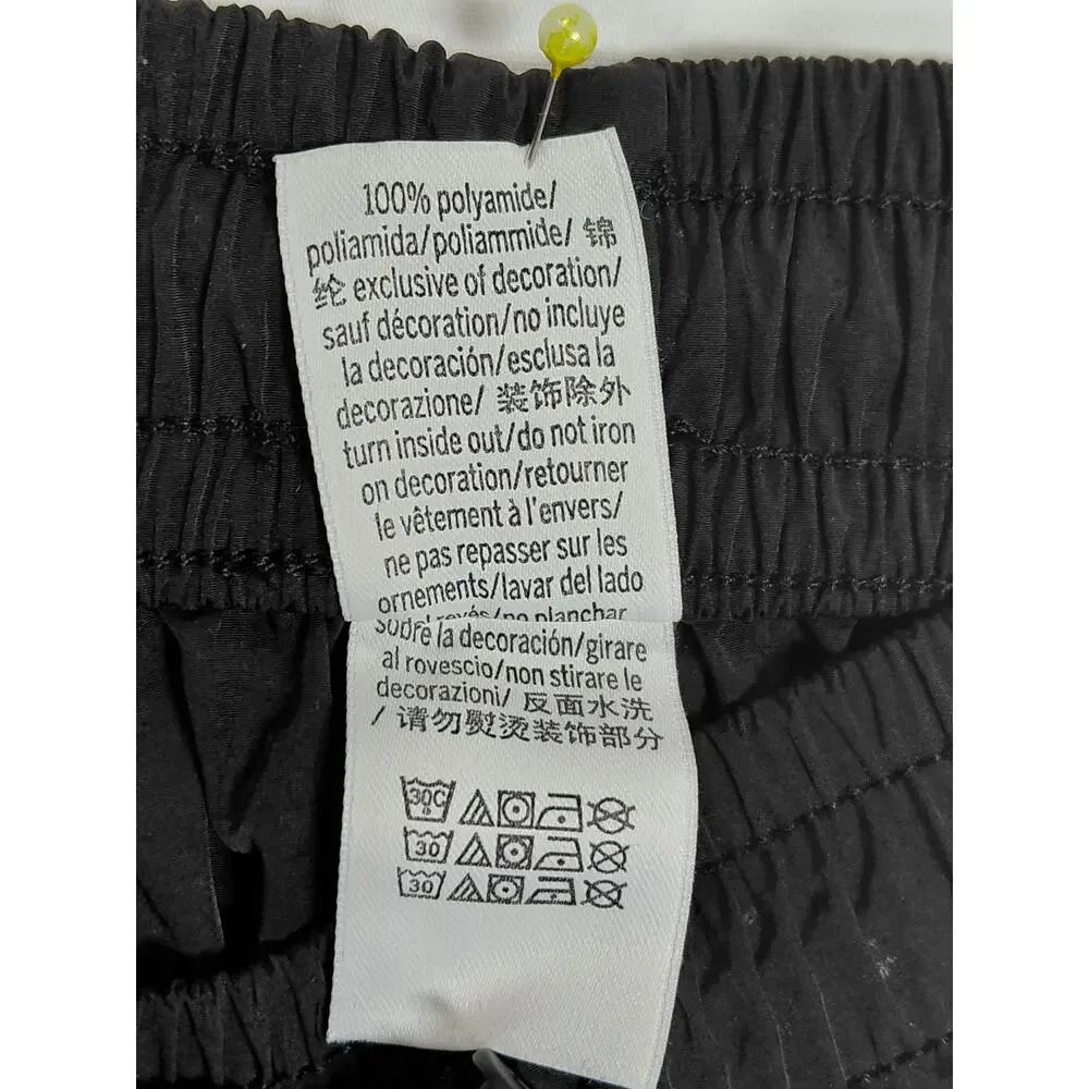 PINK Victoria's Secret Black Relaxed Fit Casual Cargo Pants Women Size XS